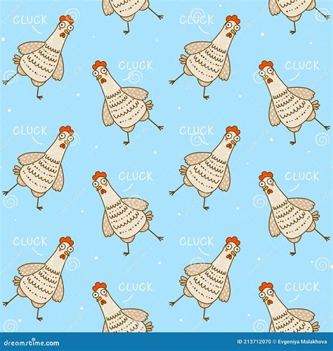 Hens And Roosters Doodle Set Vector Illustration CartoonDealer