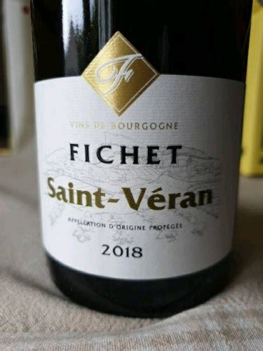 Domaine Fichet Saint Véran Vivino