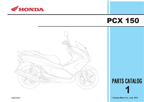 Part Catalog Honda Pcx 150 By Ahass Tunasjaya Issuu