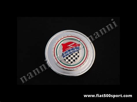 Borchia Fiat 500 Fiat 126 Cromodora Giannini Ø 75 mm per ruote in lega