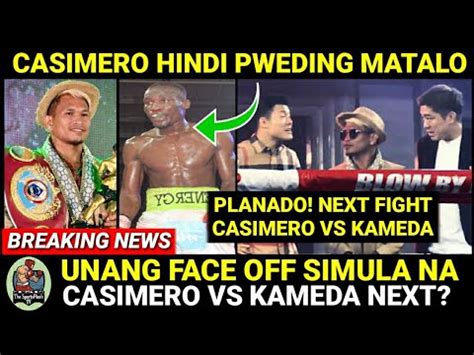 PLANADO NA CASIMERO Vs KAMEDA Next After BAKLASIN Si NGHITUMBWA Sa