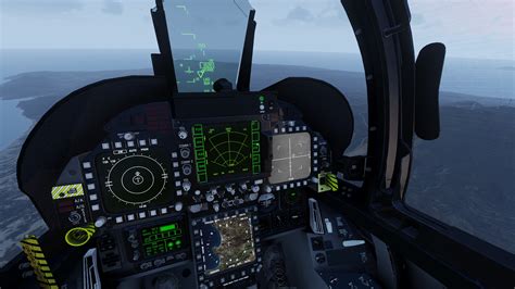 F 18 Cockpit Layout