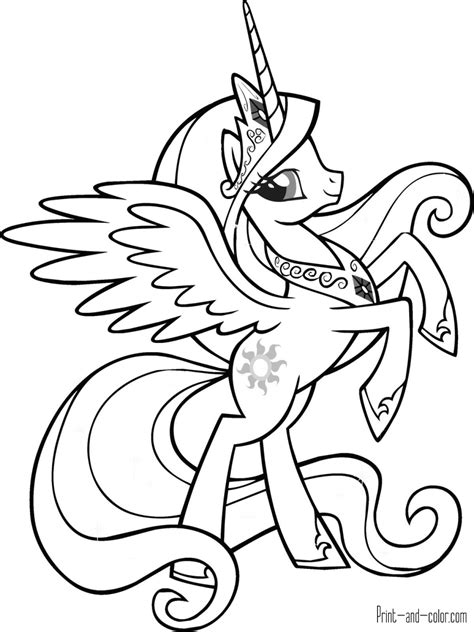 My Little Pony coloring pages | Print and Color.com