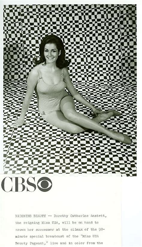 CBS 1969 Miss USA Pageant Ad featuring Dorothy ("Didi") Anstett, Miss ...