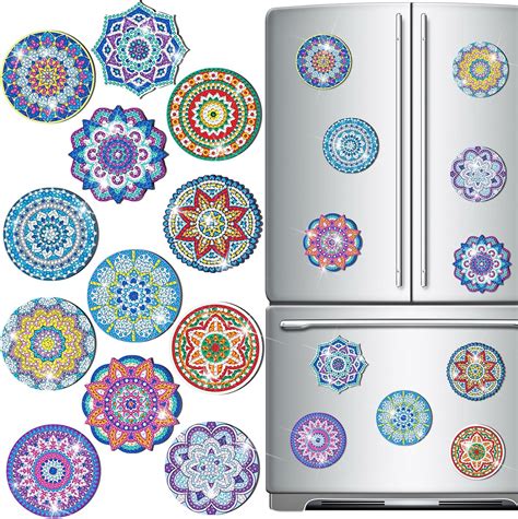 Amazon Zonon Pcs Refrigerator Diamond Painting Magnets Easy