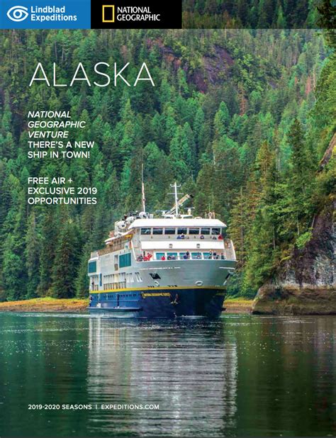 Itineraries Alaska Small Ship Cruises Lindblad Expeditions