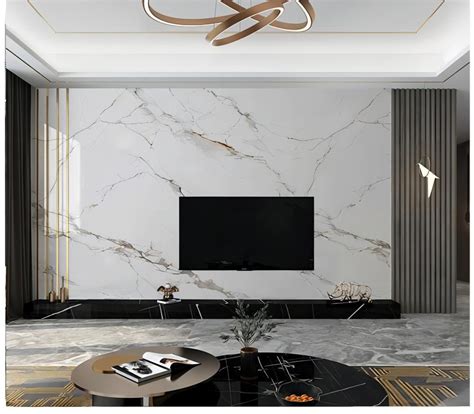 Uv Coated High Gloss Painting Pvc Marble Sheet Interior Decoration Background Panels Uv Coated