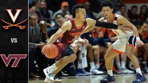 Virginia Vs Virginia Tech Basketball Highlights 2018 19 Youtube