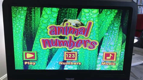 Animal Alphabet Animal Numbers Vhs