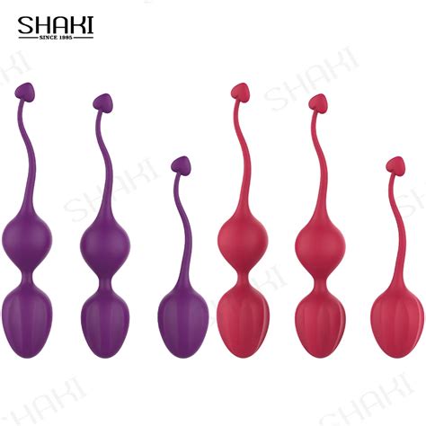 Kegel vibrador con bolas inteligentes de silicona para mujer máquina