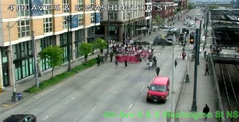 Sdot Traffic On Twitter Update Demonstration Continues On Ave S At