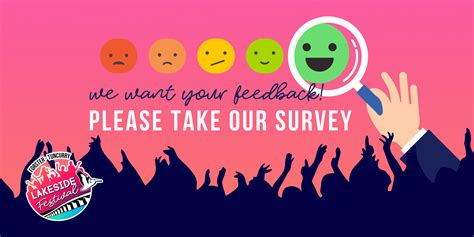 Please Take Our Survey Lakeside Festival