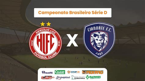 Herc Lio Luz X Cianorte Ao Vivo E Imagens Futebol Da Cidade