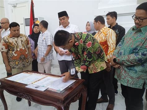 Pemda Kota Bengkulu KPU Dan Bawaslu Teken MoU Dana Hibah Pemilu 2024