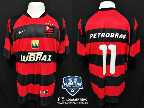 Camisa Do Flamengo Oficial I Nike 2001 2004 11 GG Fanatismo