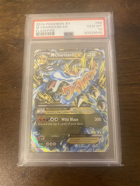 Mavin 2014 Pokemon XY Mega Charizard EX Flashfire 69 106 PSA 10 GEM MINT