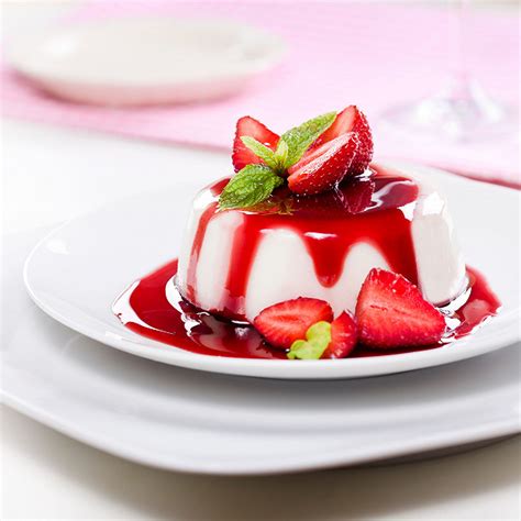 Recette Panna Cotta Aux Fraises Facile Rapide