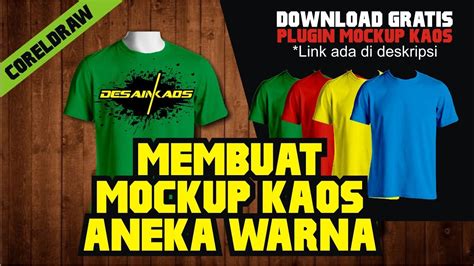 Cara Bikin Mockup Kaos