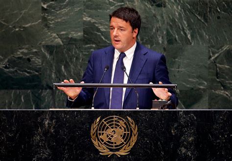 Italys Prime Minister ‘everything Must Change In Italy The