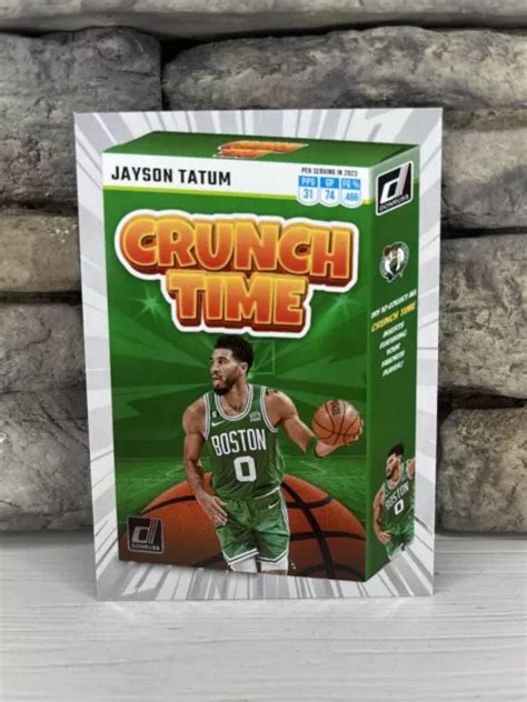 Donruss Jayson Tatum Crunch Time Sp Boston Celtics Eur