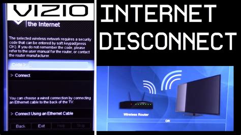 Vizio Tv Problems Connecting To Internet