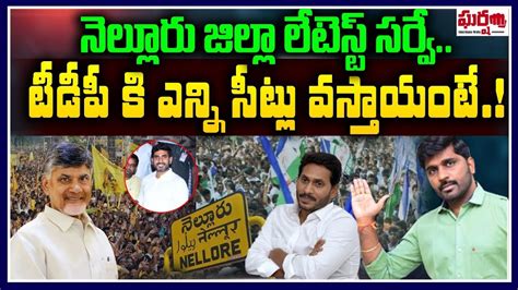 నెల్లూరు జిల్లా తాజా సర్వే టీడీపీకి ఎన్ని సీట్లు వస్తాయంటే Nellore