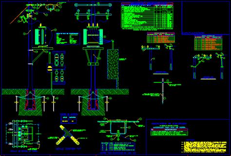 Detalle De Transformador Electrico En Autocad Librer A Cad