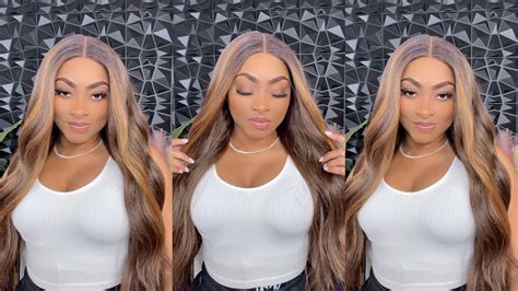 Sensationnel Blend Butta Hd Lace Front Wig Loose Beach Wave 28 Youtube