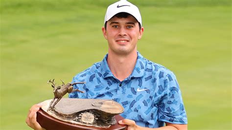 Davis Thompson Qualifies For Open Championship After Record Setting Win At Pga Tours John Deere