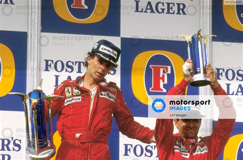 Adelaide Australia 13 15 November 1987 Gerhard Berger 1st Position