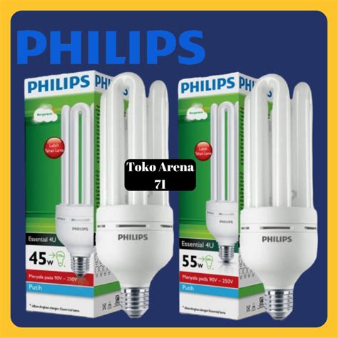 Jual Philips Plc U Essential Watt Watt W W Lampu Essential