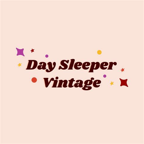 day sleeper vintage logo  lexa keenen  dribbble