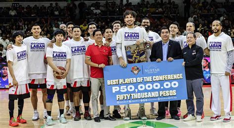 June Mar Fajardo Wins 10th PBA Best Player Of The Conference