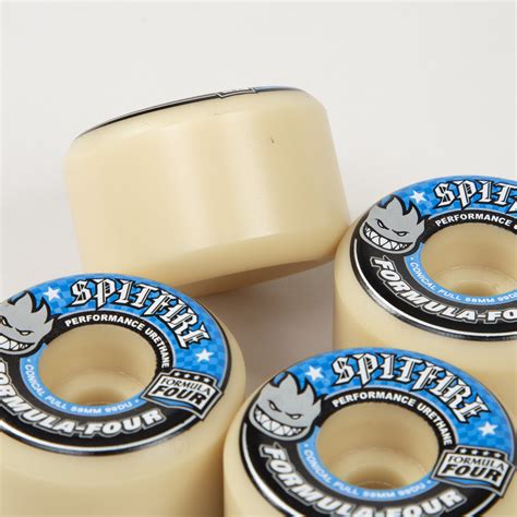 Spitfire Formula Four Conical Full 99DU Skateboard Wheels 58mm Natural