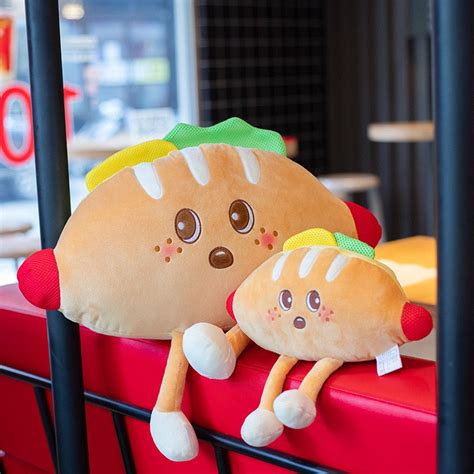 Fast Food Plushie Stuffed Food Plush Toy Squishy Plushies