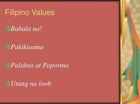 Ppt Filipino Values In Missions Powerpoint Presentation Free