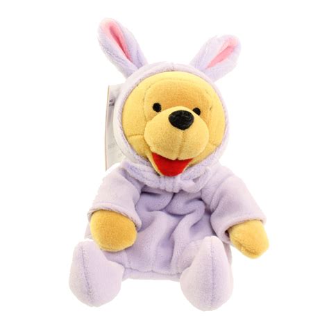 Disney Bean Bag Plush Easter Pooh Winnie The Pooh 9 Inch