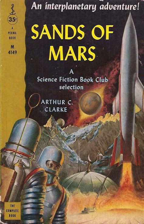 Sands Of Mars Sci Fi Retro Futurist Magazine Cover Science Fiction