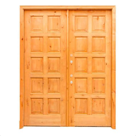 Teak Wood Double Door Application Interior At Best Price In Vadodara