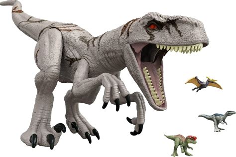 Jurassic World Dominion Super Colossal Atrociraptor Action Figure Extra Large Dinosaur Toy At