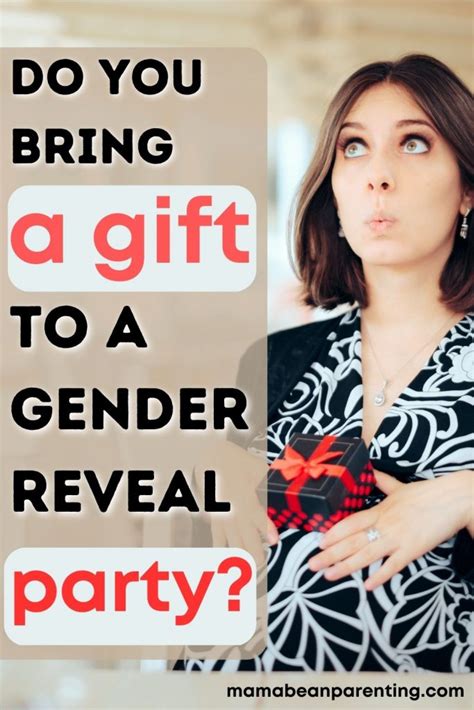 Do You Bring A T To A Gender Reveal Party