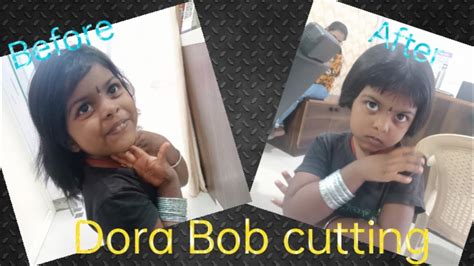 Dora Cutting For Kids Bob Cutting Cutting For Baby Girls Cute