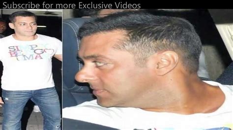 Salman Khans New Haircut Hair Style Youtube