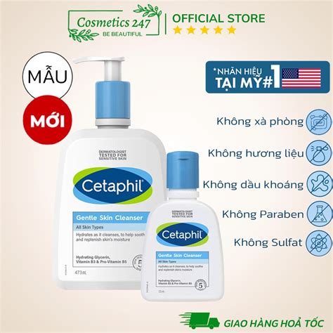 Sữa Rửa Mặt Cetaphil Gentle Skin Cleanser 500ml Shopee Việt Nam