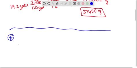 Solved Calculate The Density In G Ml Of L Of Gasoline That Weighs