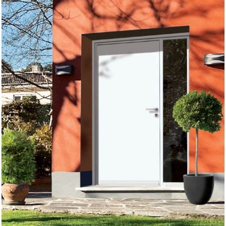 Bloc Porte D Entr E Acier Lisse Galvanis Rom O Finition Haute Qualit