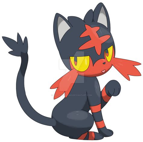 Litten By Deejaysart1993 On Deviantart