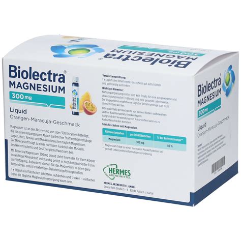 Biolectra® Magnesium 300 Mg 28 Pcs Shop Apothekech