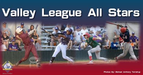 Valley League Announces 2023 All Stars Valley League Baseball