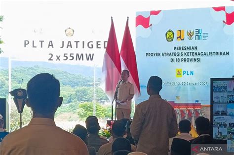 Menteri Bahlil Pembangkit Listrik Yang Diresmikan Mayoritas Energi